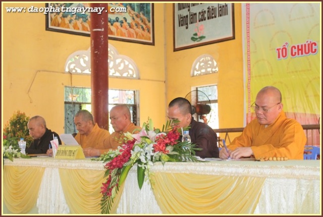 Vũng Tàu: Họp triển khai kế hoạch tổ chức hội thảo Hoằng Pháp toàn quốc năm 2015