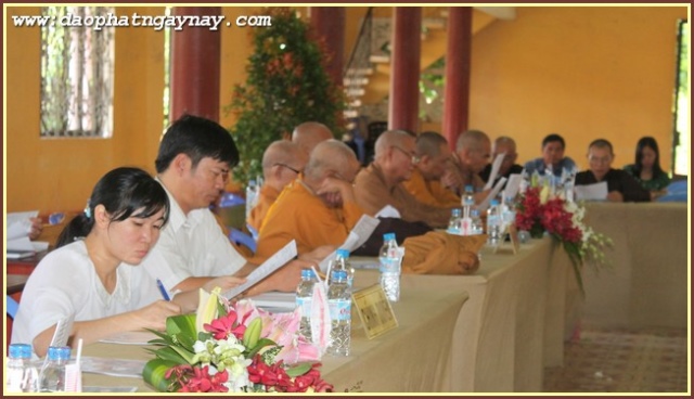 Vũng Tàu: Họp triển khai kế hoạch tổ chức hội thảo Hoằng Pháp toàn quốc năm 2015