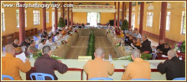 Vũng Tàu: Họp triển khai kế hoạch tổ chức hội thảo Hoằng Pháp toàn quốc năm 2015