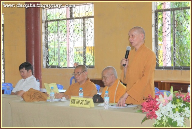 Vũng Tàu: Họp triển khai kế hoạch tổ chức hội thảo Hoằng Pháp toàn quốc năm 2015