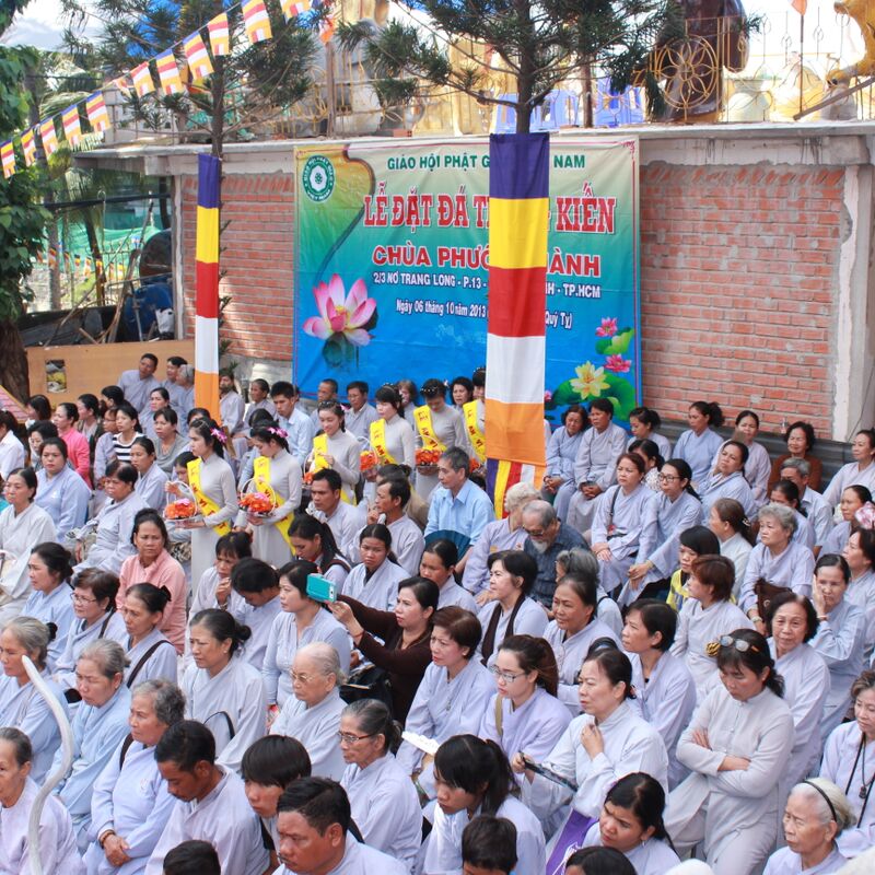Lễ An Vị Phật Hỷ Lạc Chùa Phước Thành