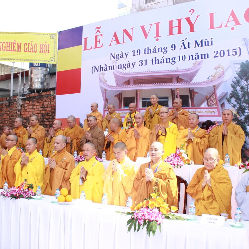 Lễ An Vị Phật Hỷ Lạc Chùa Phước Thành