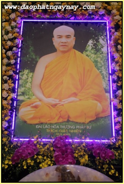 TP. HCM: Cung đón kim quan ĐLHT Thích Giác Nhiên về pháp viện Minh Đăng Quang