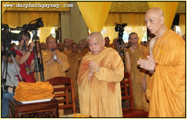 TP. HCM: Cung đón kim quan ĐLHT Thích Giác Nhiên về pháp viện Minh Đăng Quang