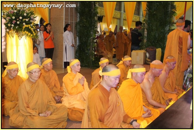 TP. HCM: Cung đón kim quan ĐLHT Thích Giác Nhiên về pháp viện Minh Đăng Quang