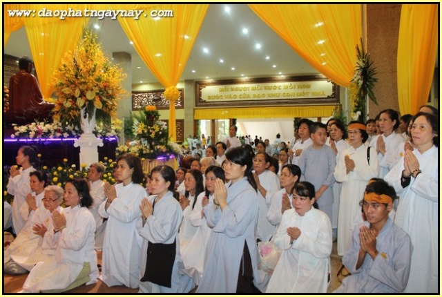 TP. HCM: Cung đón kim quan ĐLHT Thích Giác Nhiên về pháp viện Minh Đăng Quang