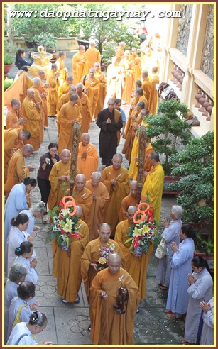 Long An: Bế giảng khóa An Cư Kiết Hạ PL 2559 tại tổ đình Kim Cang