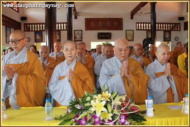 Long An: Bế giảng khóa An Cư Kiết Hạ PL 2559 tại tổ đình Kim Cang