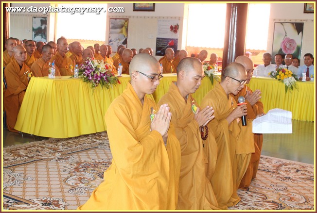 Long An: Bế giảng khóa An Cư Kiết Hạ PL 2559 tại tổ đình Kim Cang