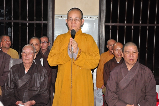 Long An: Lễ nhập kim quan cố Ni trưởng Đạt Cung
