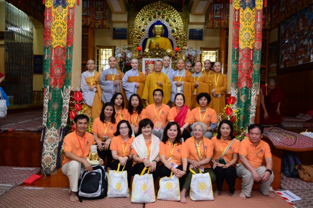 Phái đoàn Phật giáo Việt Nam tham dự Pháp hội Dharamsala 2015