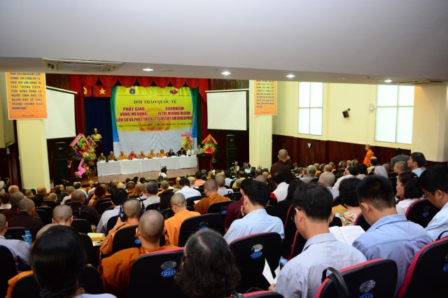 TP.HCM: Trọng thể khai mạc hội thảo quốc tế: Phật giáo vùng Mê-kông: Lịch sử và phát triển