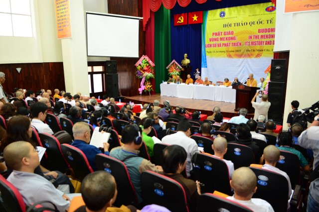 TP.HCM: Trọng thể khai mạc hội thảo quốc tế: Phật giáo vùng Mê-kông: Lịch sử và phát triển