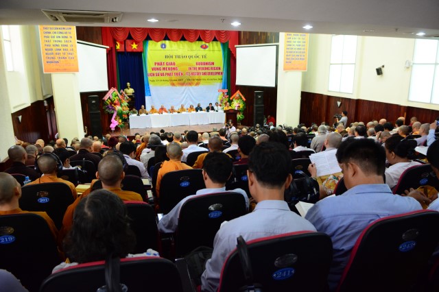 TP.HCM: Trọng thể khai mạc hội thảo quốc tế: Phật giáo vùng Mê-kông: Lịch sử và phát triển