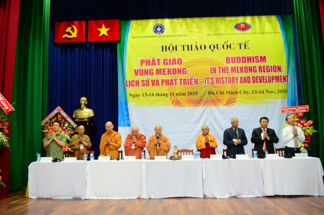 TP.HCM: Trọng thể khai mạc hội thảo quốc tế: Phật giáo vùng Mê-kông: Lịch sử và phát triển