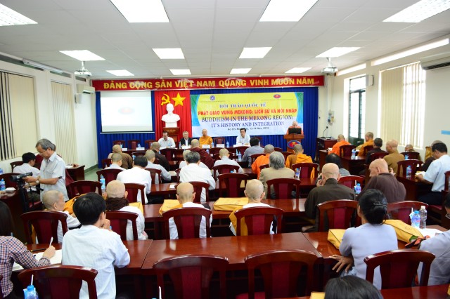 TP.HCM: Trọng thể khai mạc hội thảo quốc tế: Phật giáo vùng Mê-kông: Lịch sử và phát triển
