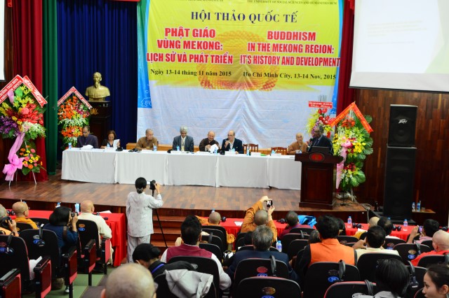 TP.HCM: Trọng thể khai mạc hội thảo quốc tế: Phật giáo vùng Mê-kông: Lịch sử và phát triển
