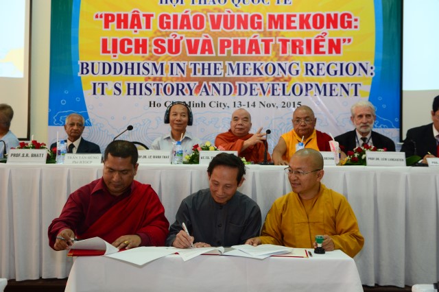 Bế mạc hội thảo quốc tế: Phật giáo vùng Mê-kông: Lịch sử và phát triển
