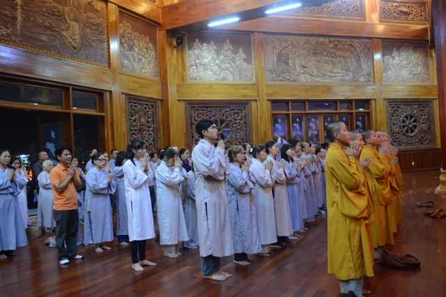Chùa Giác Ngộ viếng tang lễ ĐLHT Thích Giác Nhiên