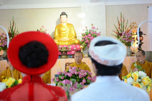 Ấm áp và ý nghĩa trong lễ hằng thuận tại chùa Giác Ngộ