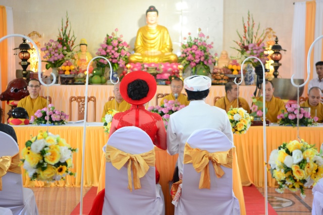 Ấm áp và ý nghĩa trong lễ hằng thuận tại chùa Giác Ngộ