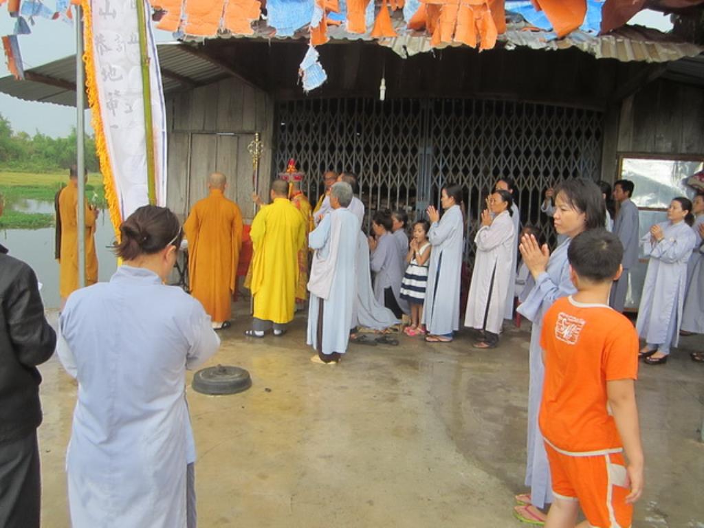 Lễ Chiêu Phan và cầu siêu bạt độ tại chùa Trường Thọ