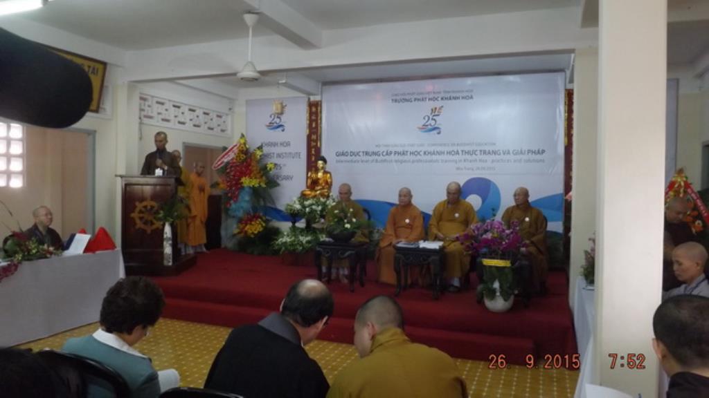 Hội thảo Giáo dục Phật giáo tại Trường TCPH Khánh Hòa