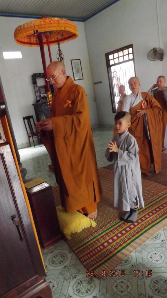 Ni giới thị xã Ninh Hòa làm Lễ Tạ pháp An cư Kiết hạ