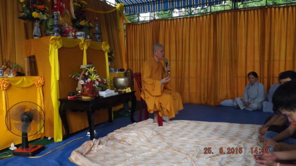 Chùa Phật giáo Khánh Vĩnh tổ chức Đại lễ Vu lan báo hiếu PL.2559