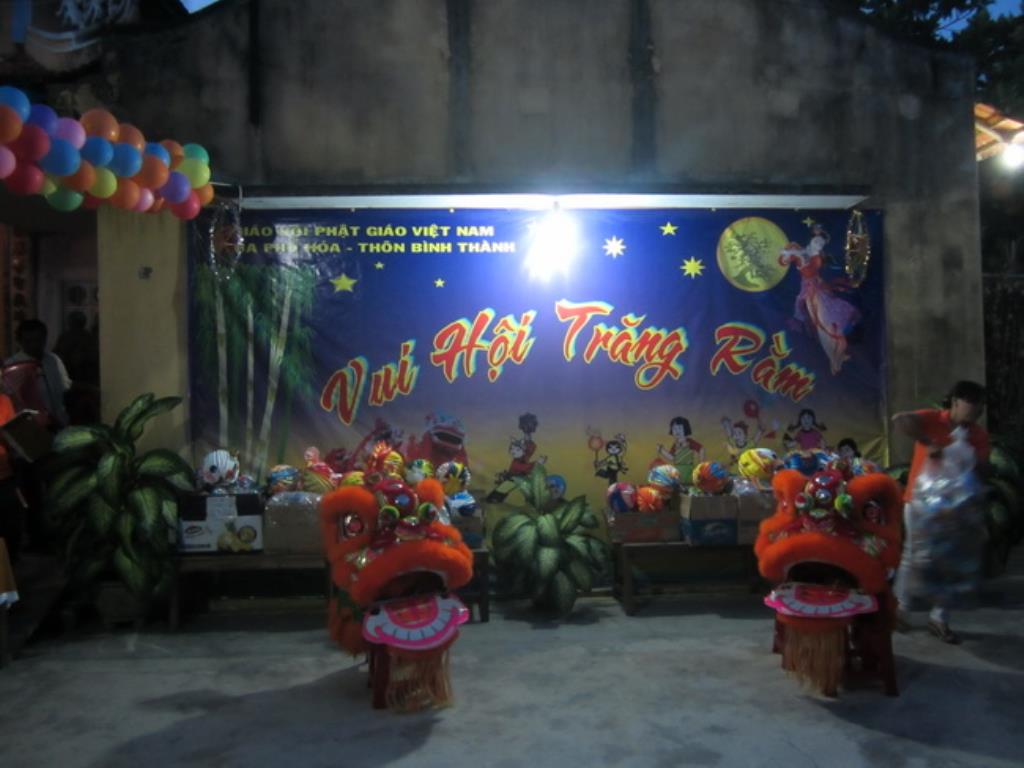 Chùa Phổ Hóa tổ chức Tết Trung thu