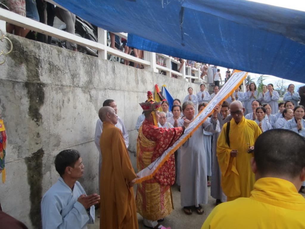 Lễ Chiêu Phan và cầu siêu bạt độ tại chùa Trường Thọ