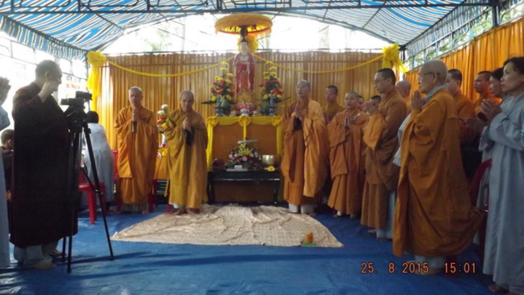 Chùa Phật giáo Khánh Vĩnh tổ chức Đại lễ Vu lan báo hiếu PL.2559