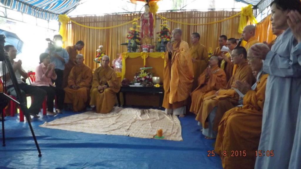 Chùa Phật giáo Khánh Vĩnh tổ chức Đại lễ Vu lan báo hiếu PL.2559