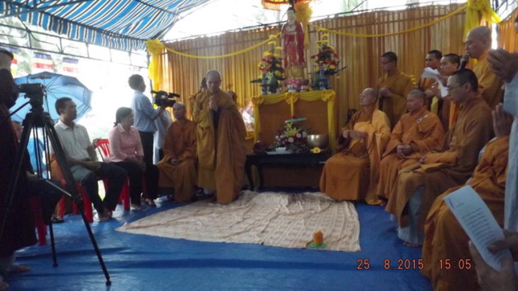 Chùa Phật giáo Khánh Vĩnh tổ chức Đại lễ Vu lan báo hiếu PL.2559