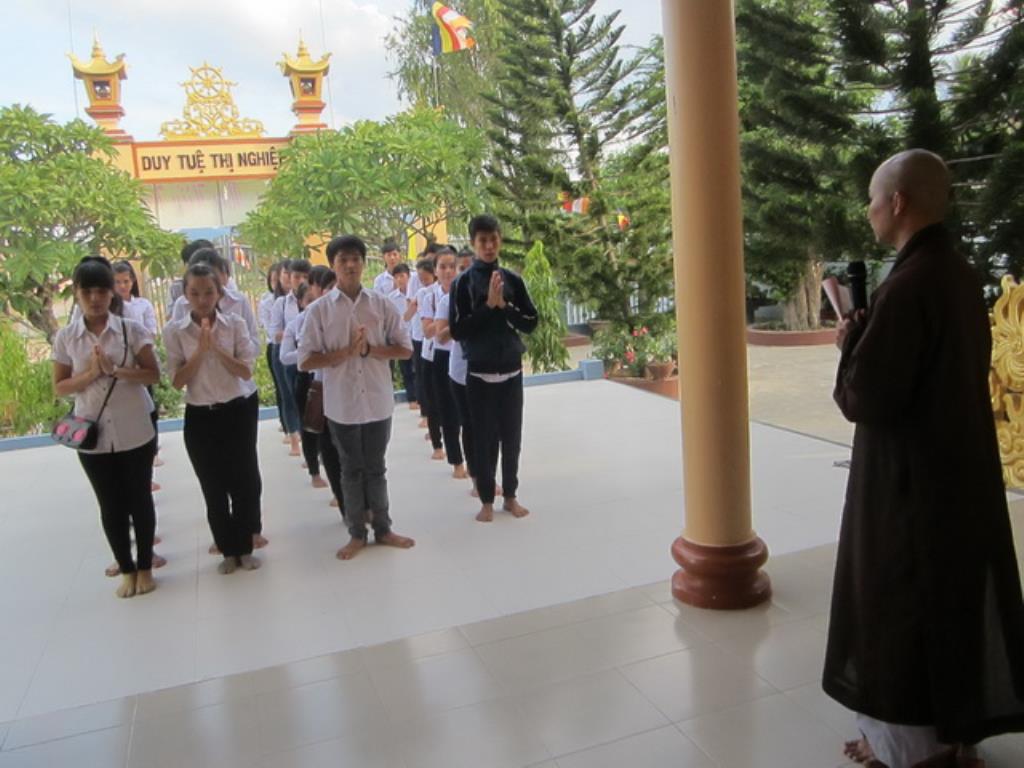 Chùa Bảo Phước mang “Hoa hồng xuống phố”