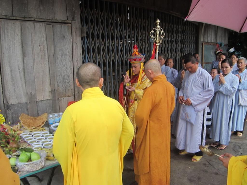 Lễ Chiêu Phan và cầu siêu bạt độ tại chùa Trường Thọ