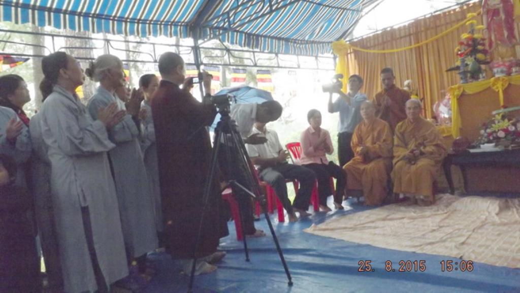 Chùa Phật giáo Khánh Vĩnh tổ chức Đại lễ Vu lan báo hiếu PL.2559