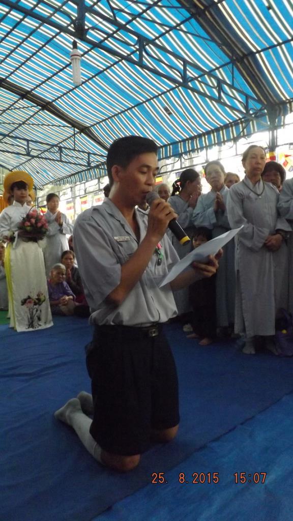 Chùa Phật giáo Khánh Vĩnh tổ chức Đại lễ Vu lan báo hiếu PL.2559