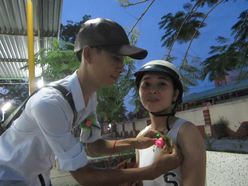 Chùa Bảo Phước mang “Hoa hồng xuống phố”