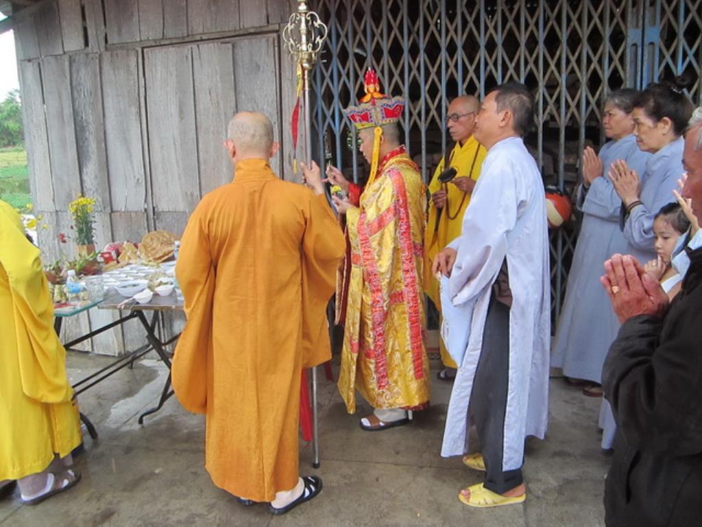 Lễ Chiêu Phan và cầu siêu bạt độ tại chùa Trường Thọ