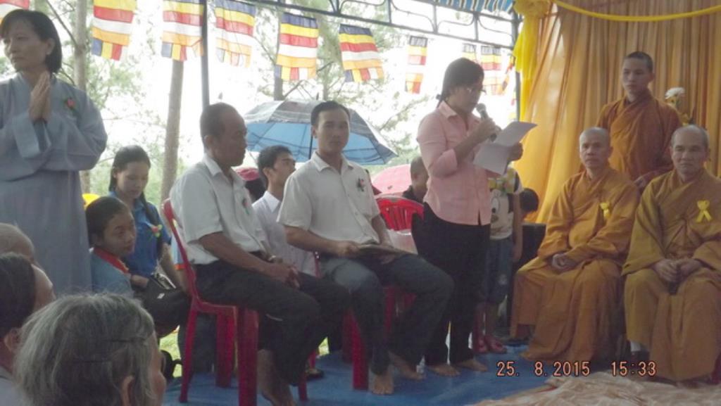 Chùa Phật giáo Khánh Vĩnh tổ chức Đại lễ Vu lan báo hiếu PL.2559