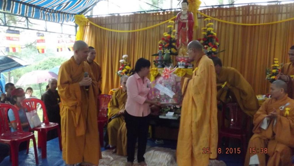 Chùa Phật giáo Khánh Vĩnh tổ chức Đại lễ Vu lan báo hiếu PL.2559