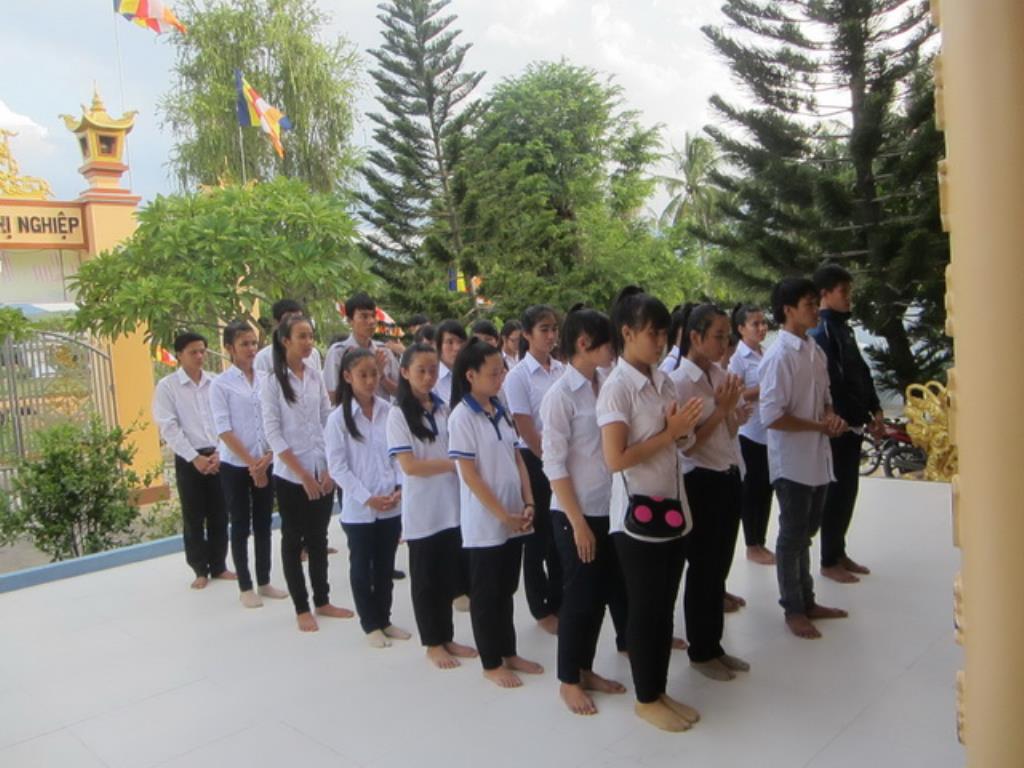 Chùa Bảo Phước mang “Hoa hồng xuống phố”