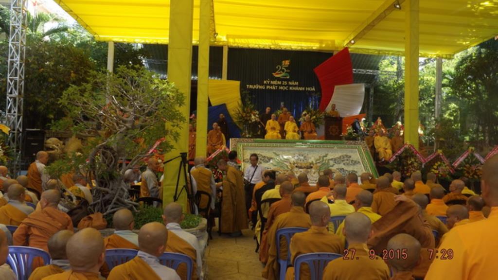 Lễ kỷ niệm 25 năm thành lập trường TCPH Khánh Hòa (1990-2015)