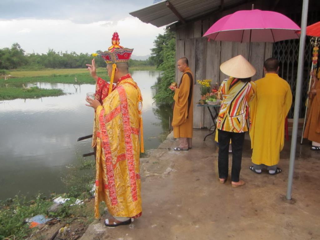 Lễ Chiêu Phan và cầu siêu bạt độ tại chùa Trường Thọ