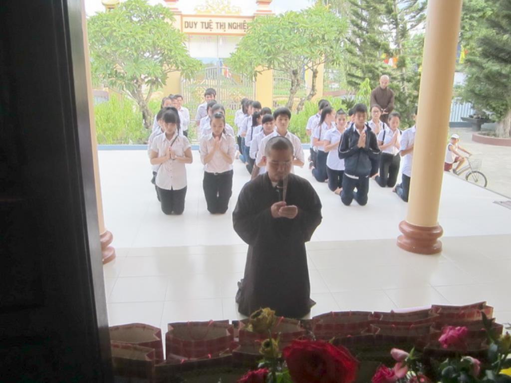 Chùa Bảo Phước mang “Hoa hồng xuống phố”