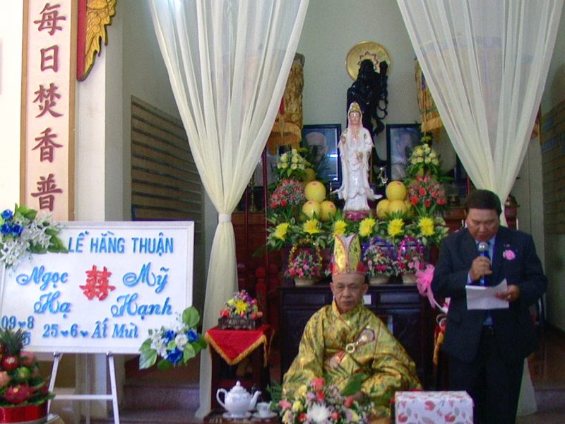Khánh Hòa: Lễ Hằng thuận tại chùa Linh Thứu (Nha Trang)