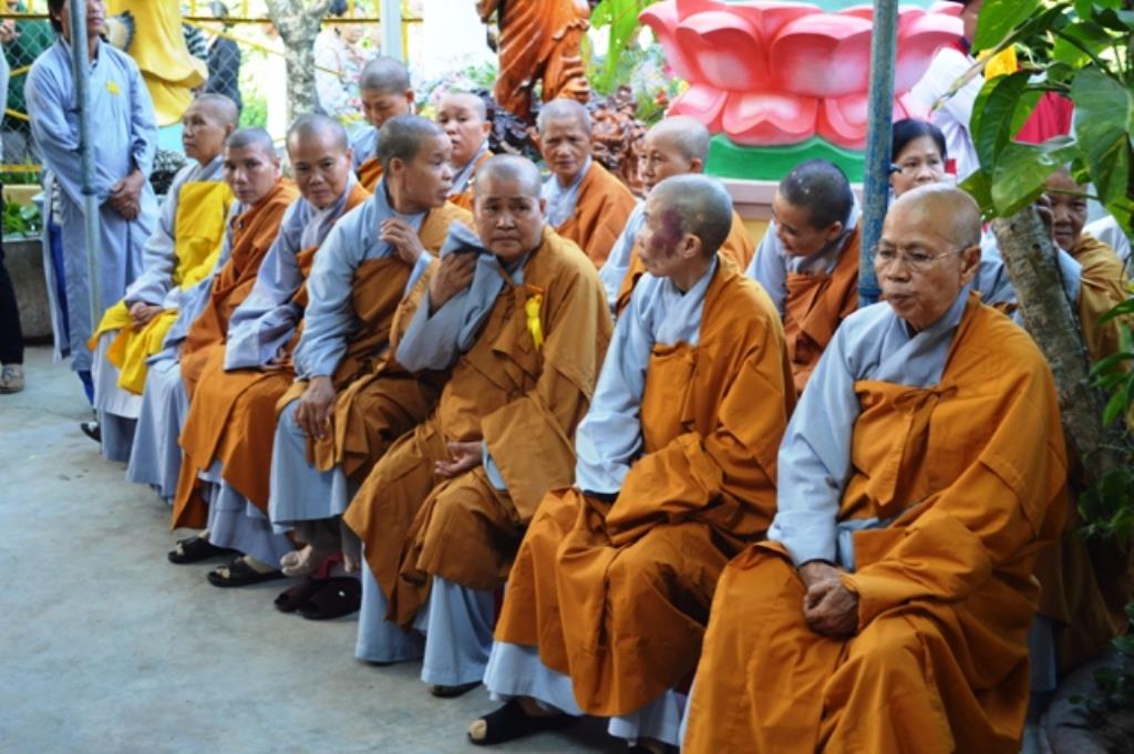 Khánh Hòa: Cung tống kim quan cố TT.Thích Thiện Sanh trà tỳ