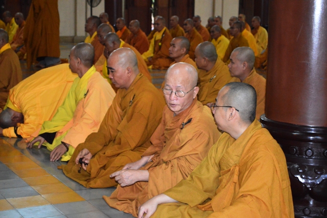 Khánh Hòa: tổ chức Lễ Tự tứ, Đại lễ Vu lan, cúng dường trai Tăng tại chùa sắc tứ Long Sơn