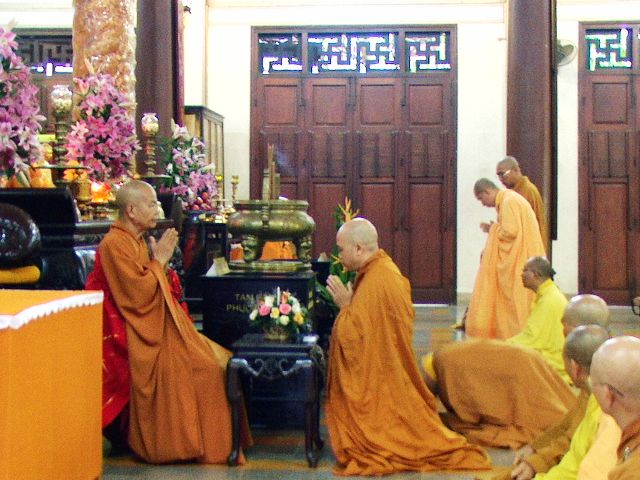 Phật giáo Khánh Hòa tổ chức Lễ Tự tứ, Đại lễ Vu lan, cúng dường trai Tăng  tại chùa sắc tứ Long Sơn